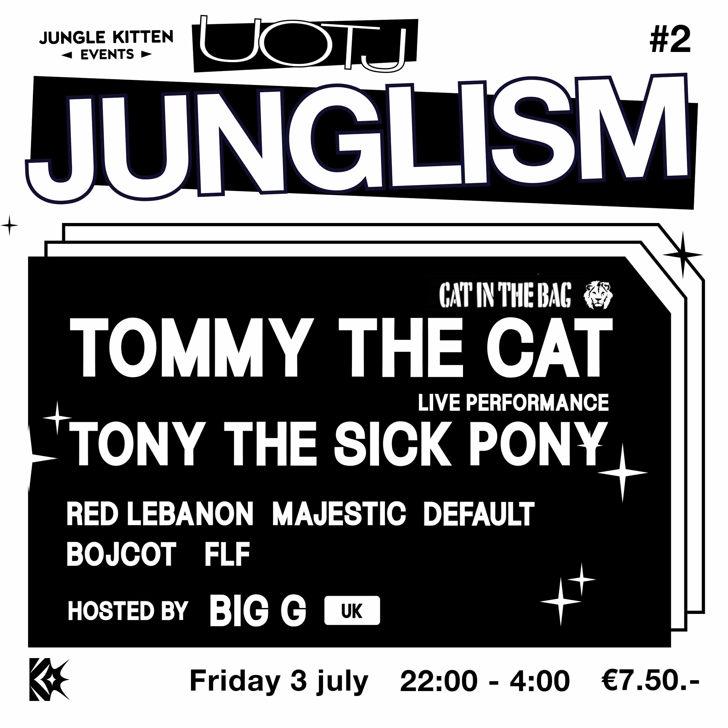 Flyer of UOTJ: JUNGLISM 2